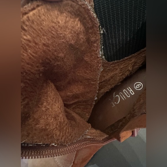 Rouge Women’s Ankle Chunky/Block/Platform Boots - Picture 8 of 12